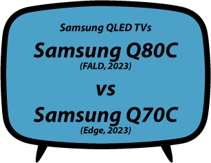 header vs Samsung Q80C vs Q70C