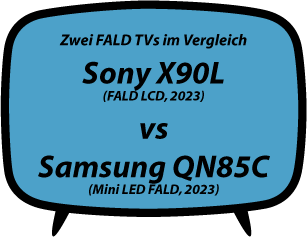 header vs Sony X90L vs Samsung QN85C