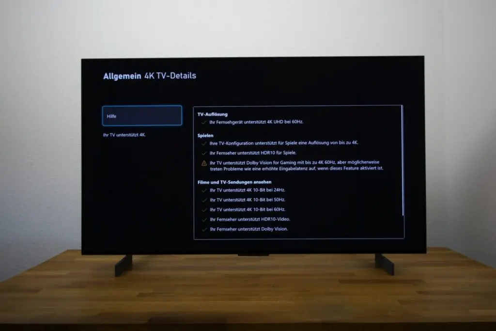 LG OLED42C37LA Gaming Xbox TV Details 1