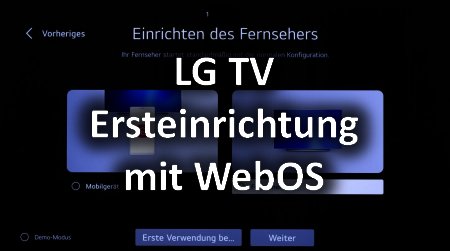 LG TV Ersteinrichtung Logo