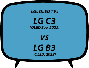 header vs LG C3 vs B3