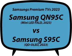 header vs Samsung QN95C vs S95C
