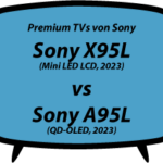 header vs Sony X95L vs Sony A95L