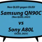 header vs Samsung QN90C vs Sony A80L