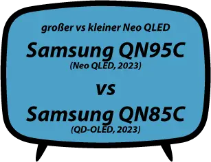 header vs Samsung QN95C vs QN85C