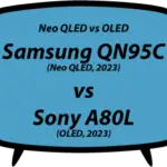 header vs Samsung QN95C vs Sony A80L
