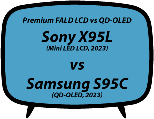 header vs Sony X95L vs Samsung S95C