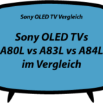 header vs Sony A80L vs A83L vs A84L