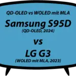 header vs Samsung S95D vs LG G3