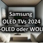 Header Samsung OLED TV Lineup QD OLED oder WOLED