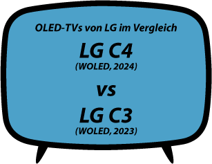 header vs LG C4 vs LG C3