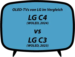 header vs LG C4 vs LG C3