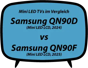 header vs Samsung QN90D vs Samsung QN90F