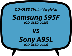 header vs Samsung S95F vs Sony A95L