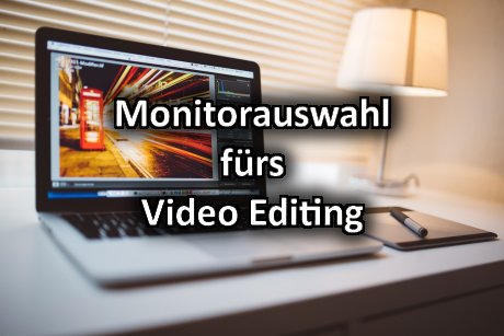 Computer für den Videoschnitt Header