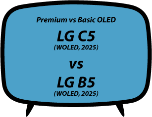 header vs LG C5 vs B5