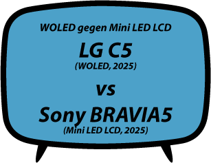 header vs LG C5 vs Sony BRAVIA5