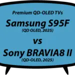 header vs Samsung S95F vs Sony BRAVIA8 II XR8M