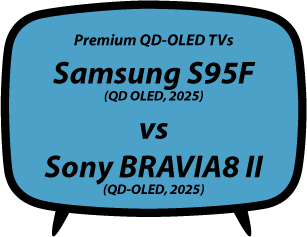 header vs Samsung S95F vs Sony BRAVIA8 II XR8M