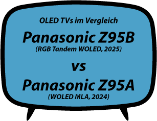 header vs Panasonic Z95B vs Panasonic Z95A