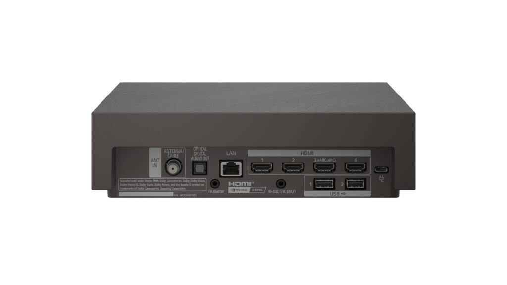 LG AV Box Anschlüsse (US Version, siehe Tuner) (© LG)
