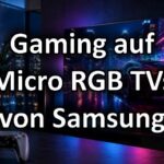 Header Gaming auf Micro RGB TVs