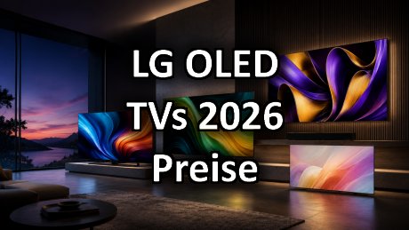 Header LG OLED TVs 2026 Preise