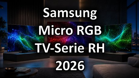 Header Samsung Micro RGB TV Serie 2026 RH